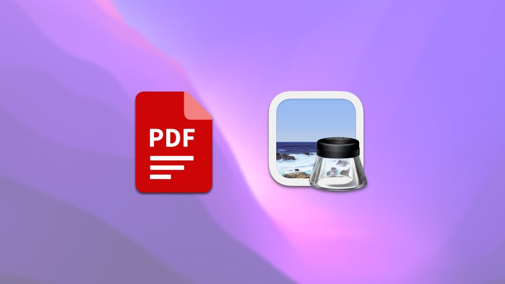 Fussioner PDF sur Mac