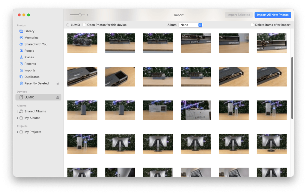 macOS Ventura application Photos