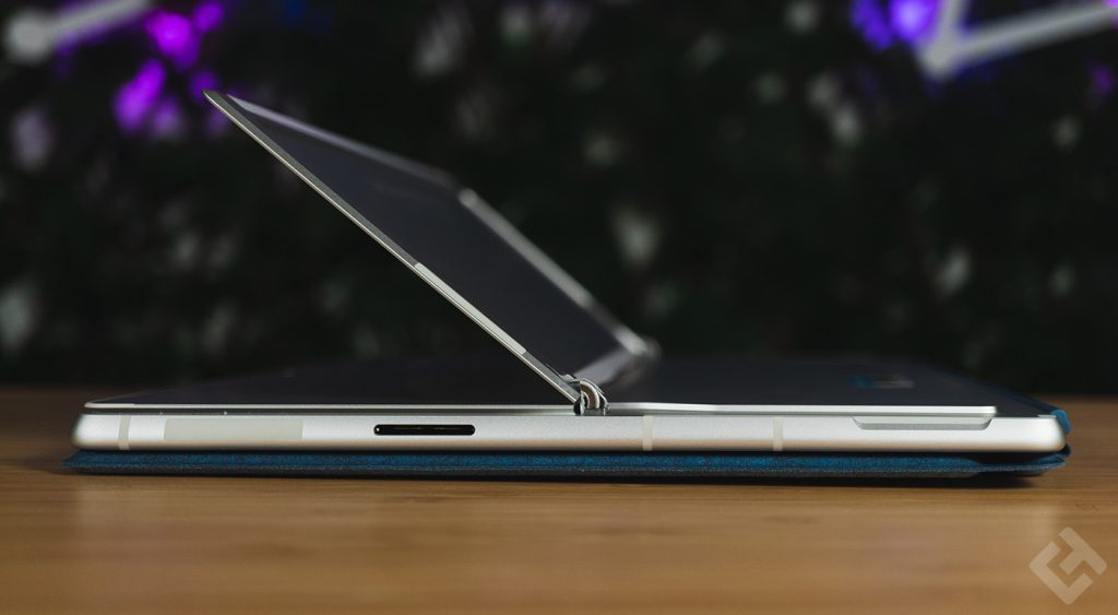 Position maximale du pied de la Surface Pro 9.
