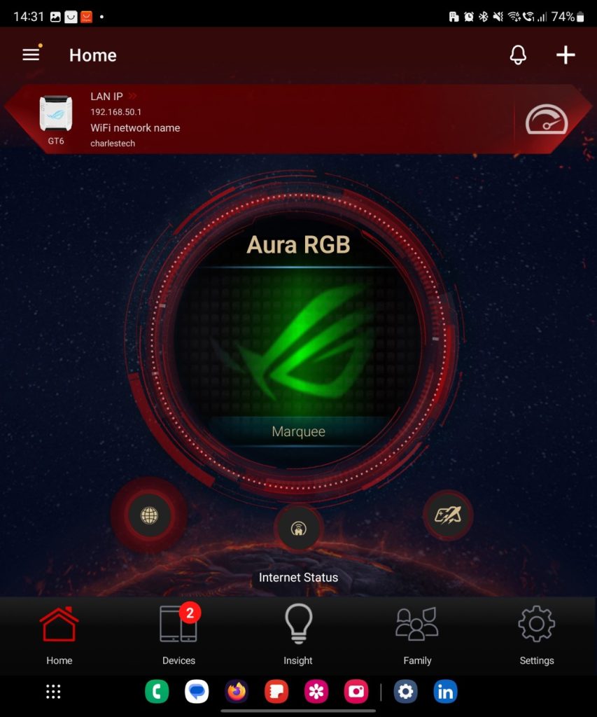 Logiciel Asus Router