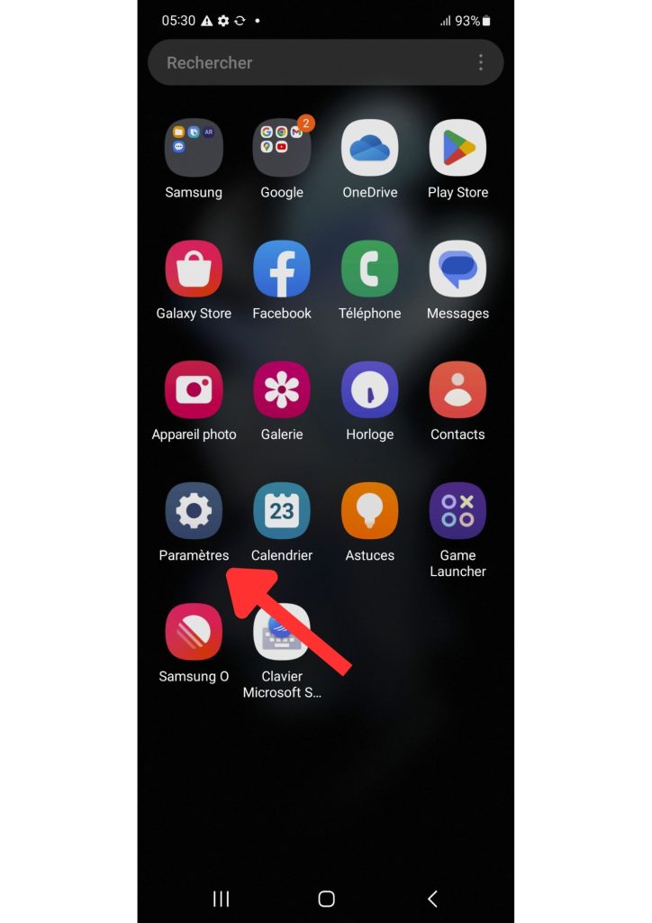 tuto réinitialisation samsung 