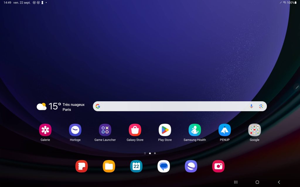 test de la samsung galaxy tab S9 ultra